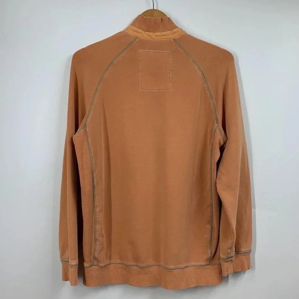 Tommy Bahama Jeans Men's 1/4 Zip Long Sleeve‎ Cotton Pullover Size S - Picture 2 of 10